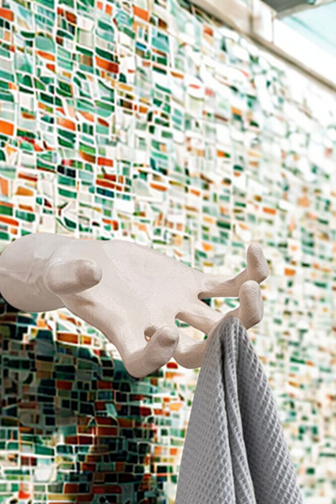 El Şeklinde Dekoratif Askı Havlu Anahtar Çok Amaçlı