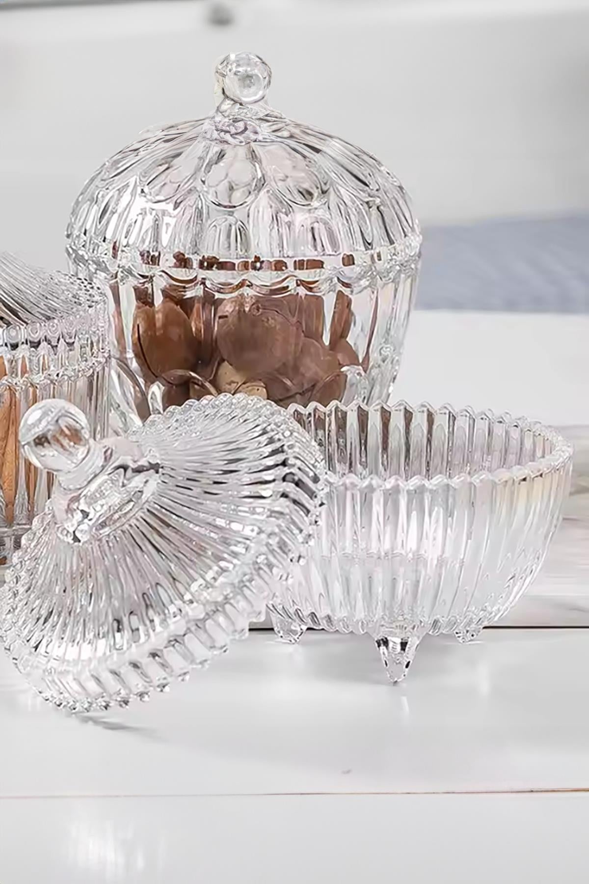 Cam Çizgili Şekerlik 50 ml