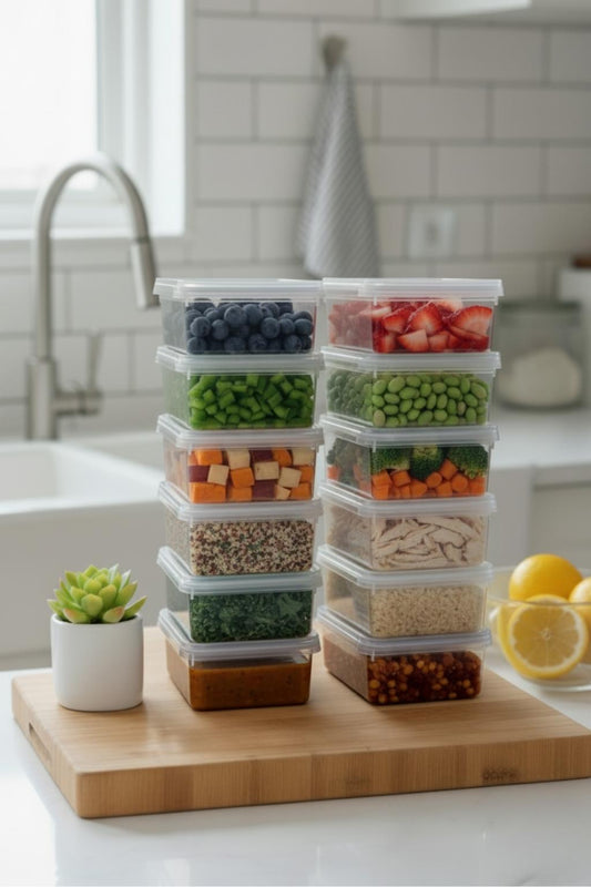 12’li Kapaklı Derin Saklama Kabı Buzdolabı Düzenleyici 1.5 Lt