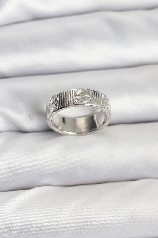 Gümüş Renk Model Kadın Yüzük