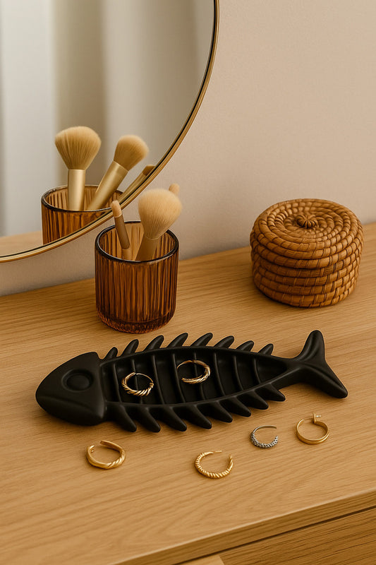 3D Tasarım Balık Figürlü Takı Organizeri