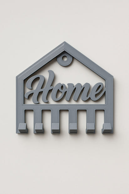 Dekoratif Açılır Kapanır Anahtar Askı Home Detay 15 X 15 Cm