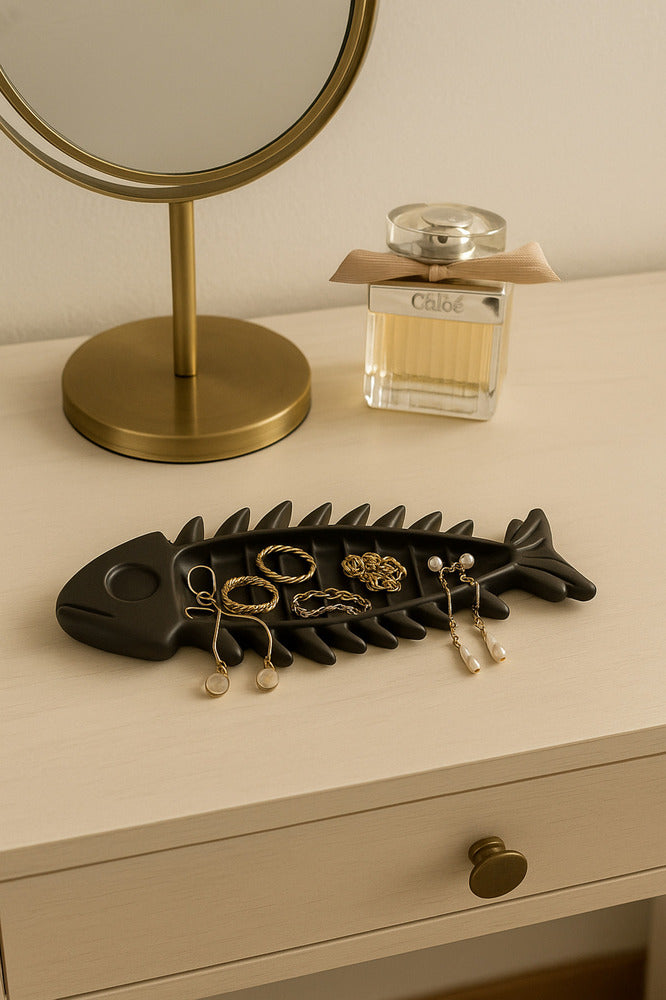 3D Tasarım Balık Figürlü Takı Organizeri