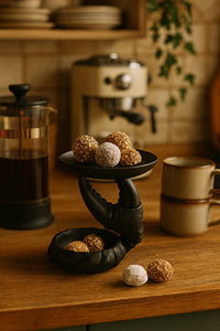 Dekoratif Yengeç Kıskaç Tasarım Sunumluk Takı Mum Şeker Vegan Üretim