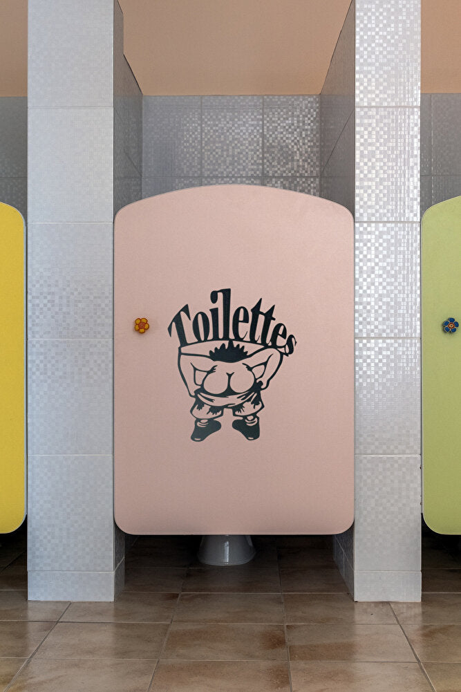 Dekor Tuvalet Wc Eğlenceli Dekorasyon 20 Cm ( Büyük Boy )