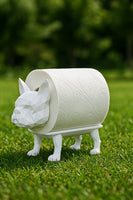 Dekoratif Tuvalet Kağıdı Pratik Ev Dekorasyon Buldog Tuvalet Tasarım 14 X 12 Cm