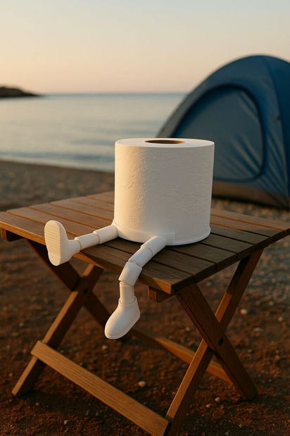 Pratik Dekoratif Tasarım Tuvalet Kağıdı Tutucu Çap 10 x 11 cm