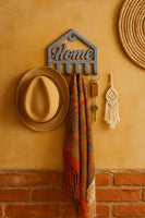 Dekoratif Açılır Kapanır Anahtar Askı Home Detay 15 X 15 Cm