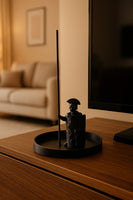 Dekoratif Biblo Roma Tütsülük Beyaz Siyah Modern 9 X 13 Cm