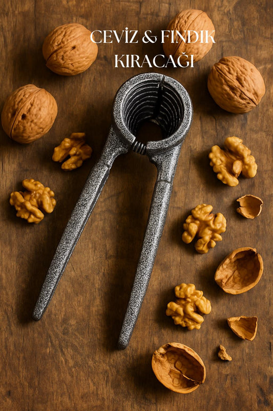 Ceviz ve Fındık Kırıcı - Dayanıklı Döküm Gövde