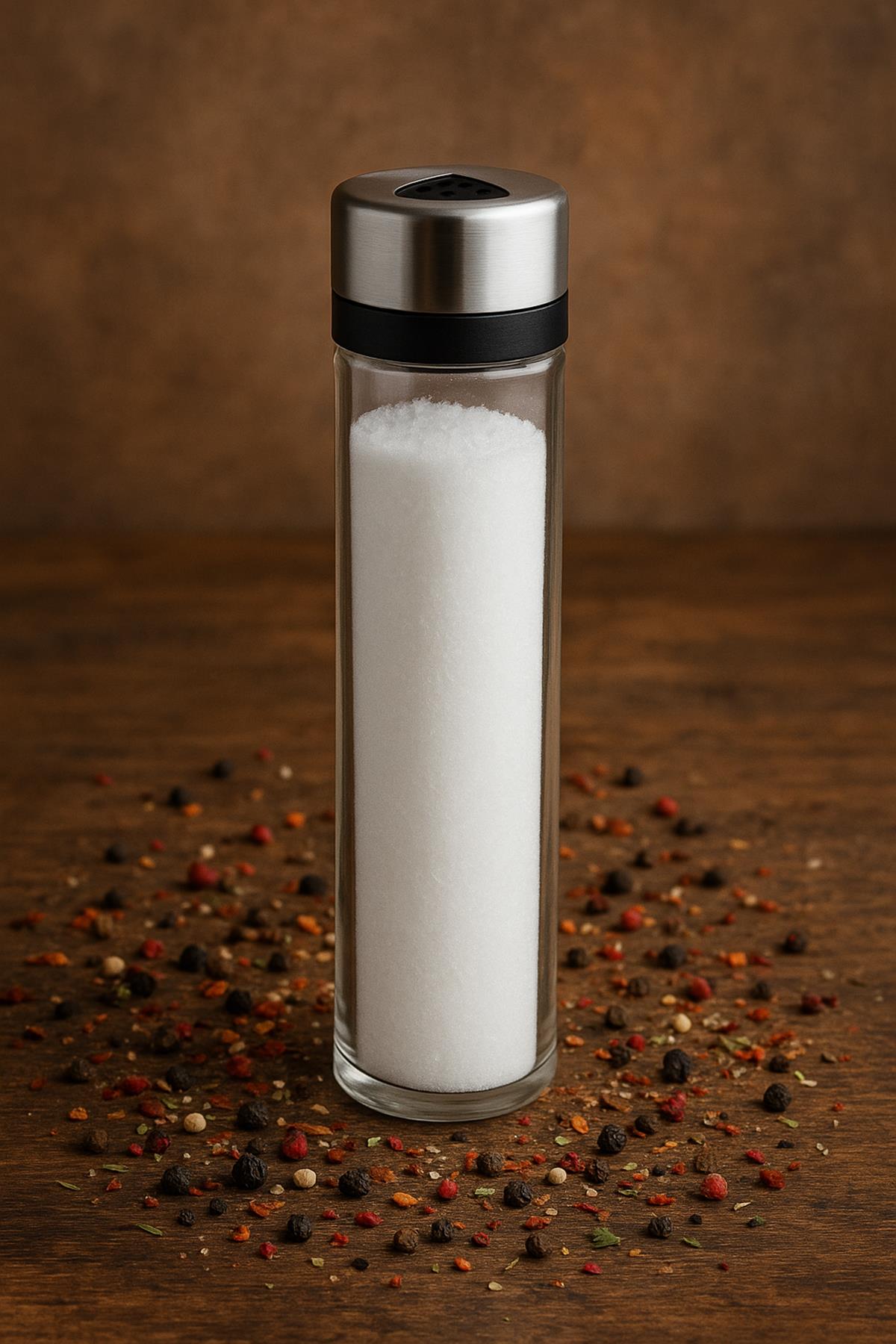 Cam Baharatlık Tuzluk Biberlik 150 ml