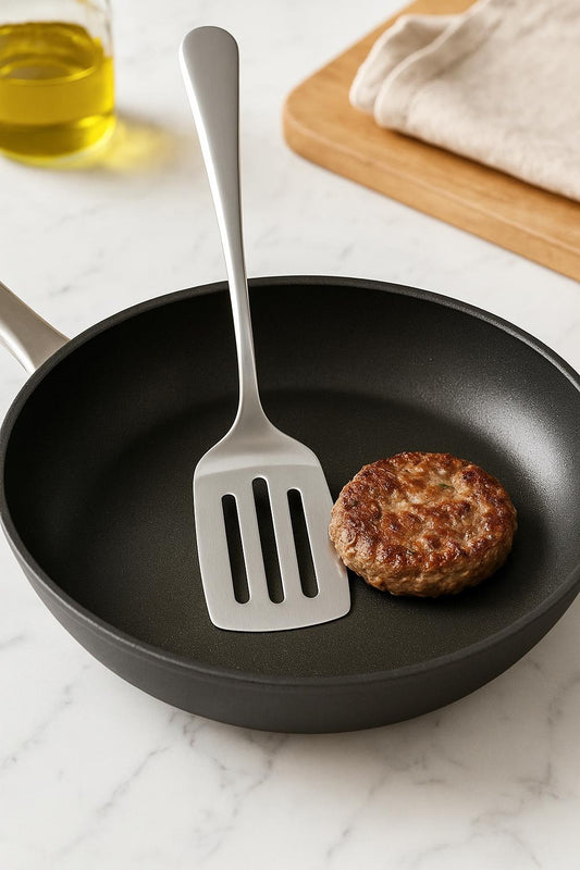 Paslanmaz Çelik Servis Spatula 26 cm Yemek ve Tatlı Sunum Spatulası