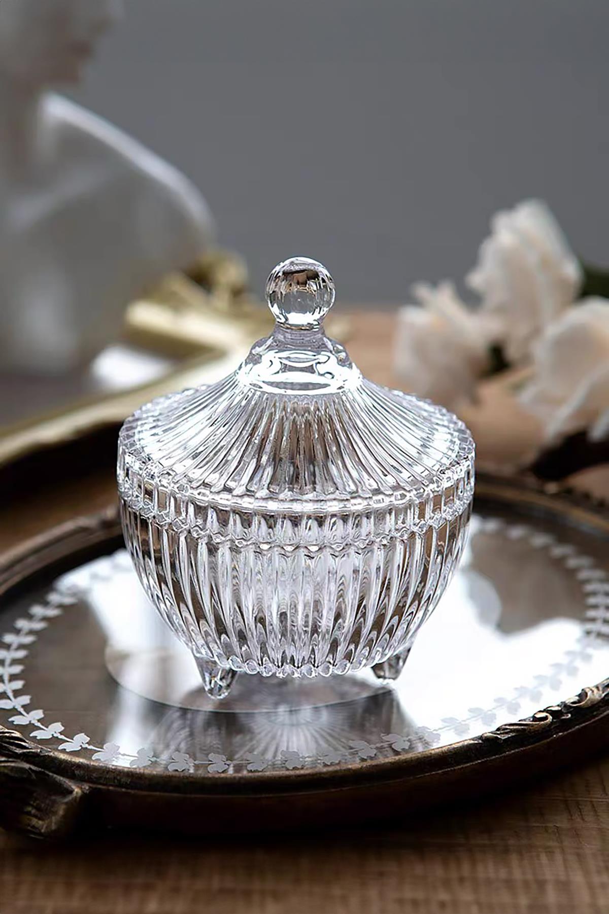 Cam Çizgili Şekerlik 50 ml