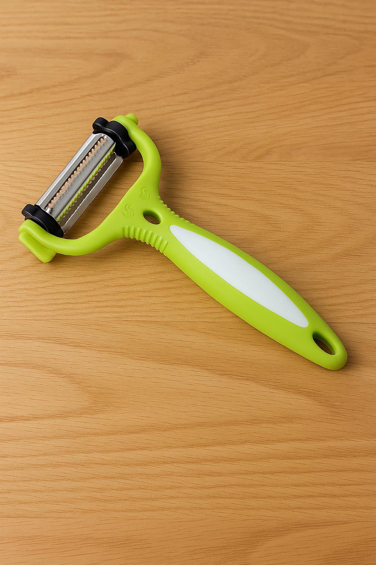 3 Başlıklı Plastik Soyacak Yeşil