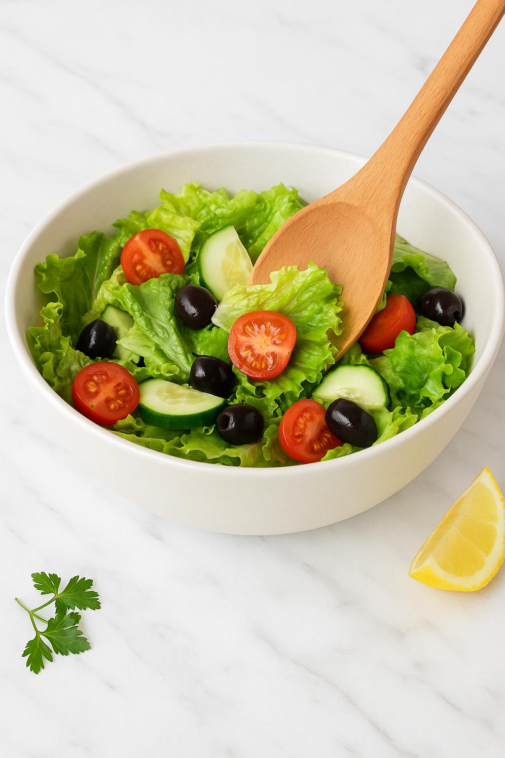 Ahşap Yemek Hazırlık Kaşığı 27 cm