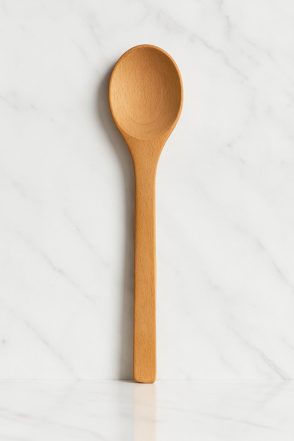 Ahşap Yemek Hazırlık Kaşığı 27 cm