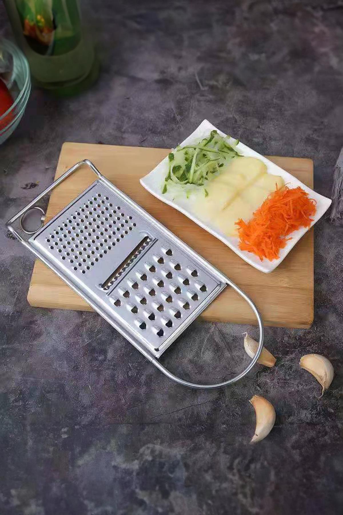 Paslanmaz Çelik Tutmalı Rende